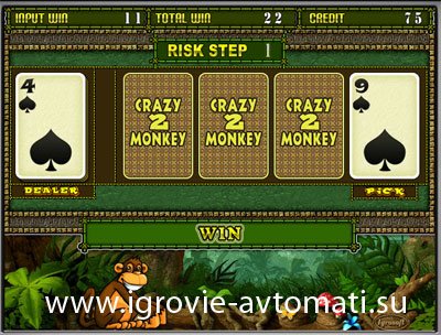 Игровой автомат Crazy Monkey (Крейзи Манки