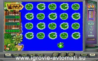 Играть в игровые автоматы в Лягушки от компании Игрософт онлайн эмулятор Fairy Land играть бесплатно прямо сейчас